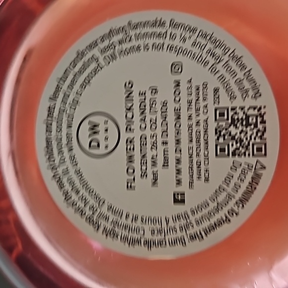 Butterfly Flower Candle 26.50 oz 753 g - Picture 4 of 7